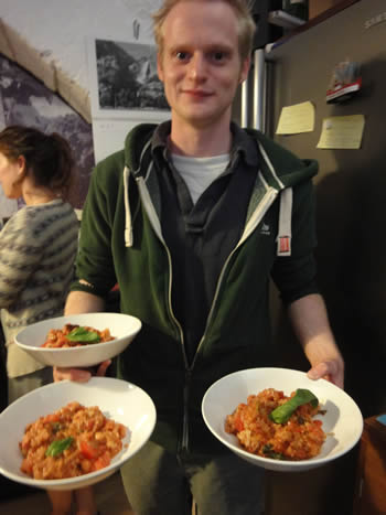 Matt Clarke pappa al pomodoro